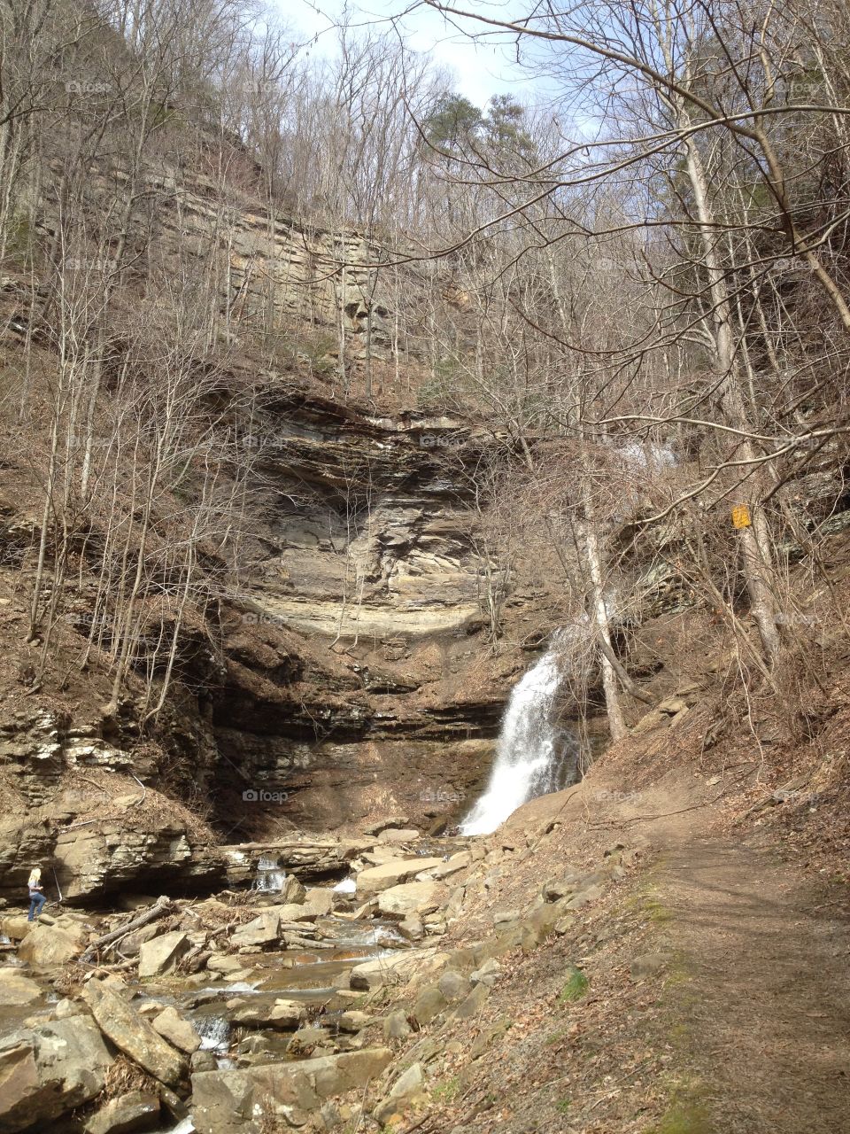 Brown Mountain Waterfall