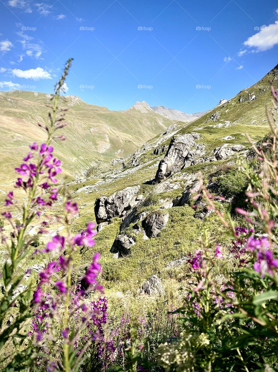 Val-dIsère , randonnée Août 2023 . 