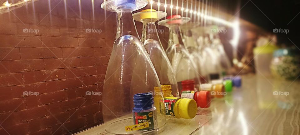 All the colours are friends of their neighbours and lovers of their opposite