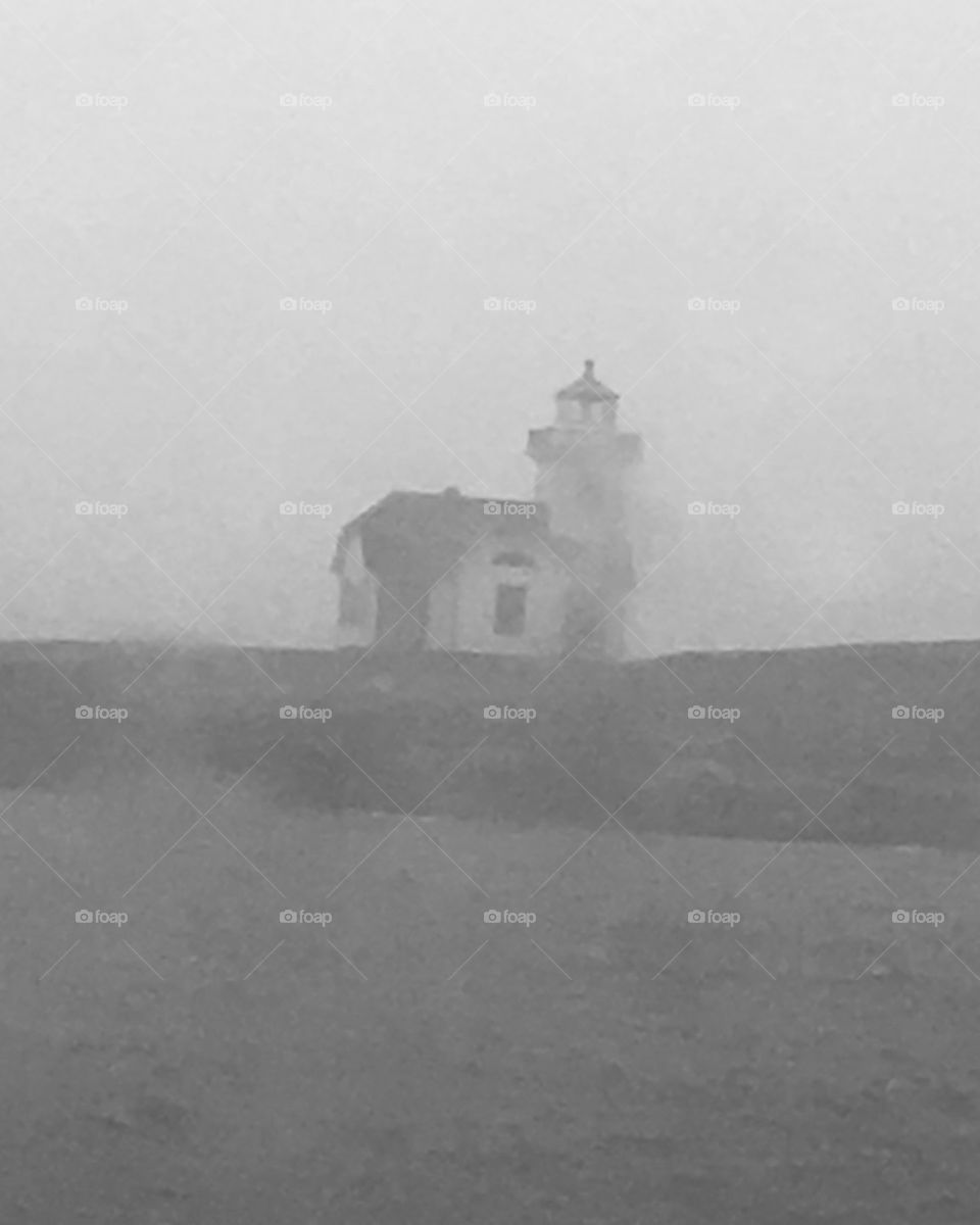 Rainy Lighthouse 