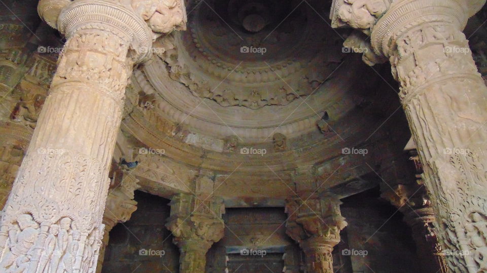 Sun temple dome structure