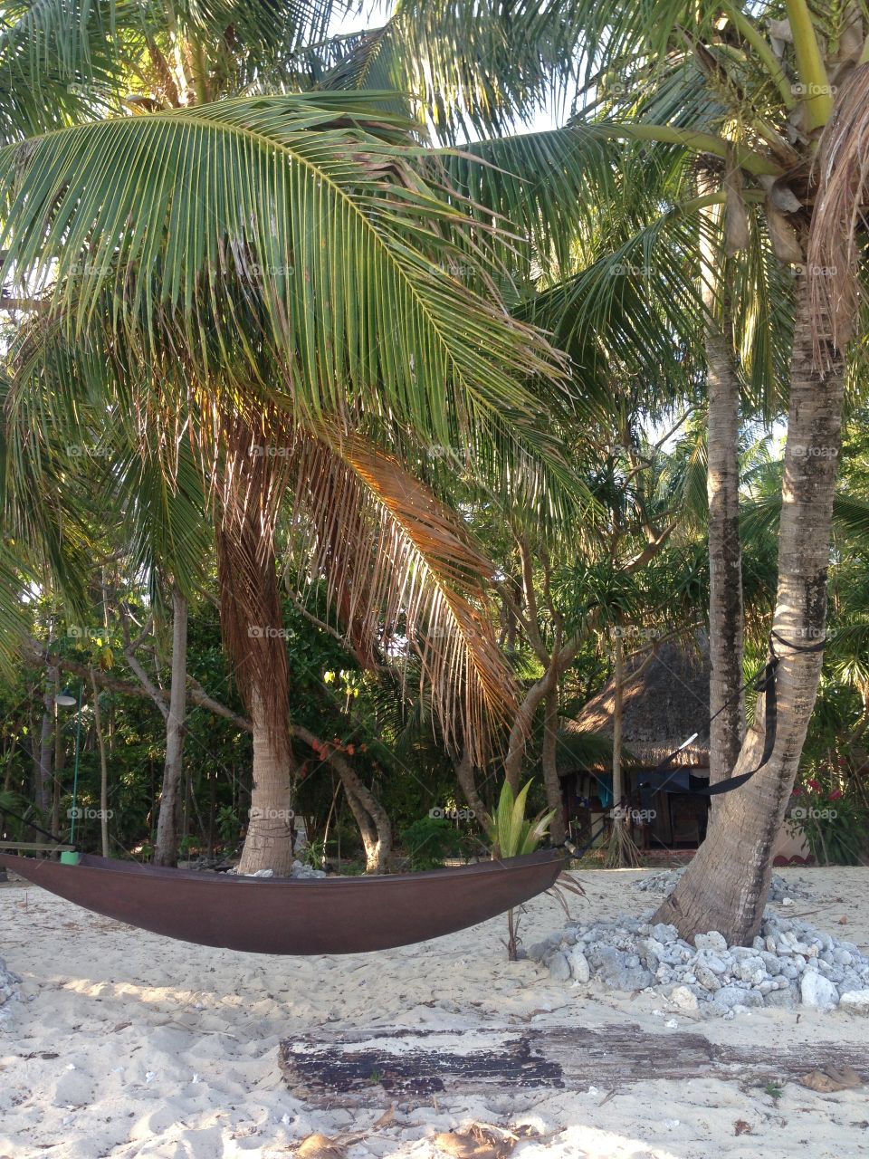 Little house on the beach