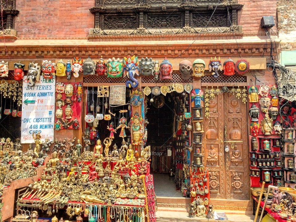 Nepal's Monkey Temple Markets in Kathmandu