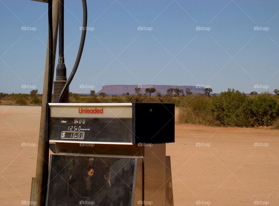 landscape desert gas fuel by maack
