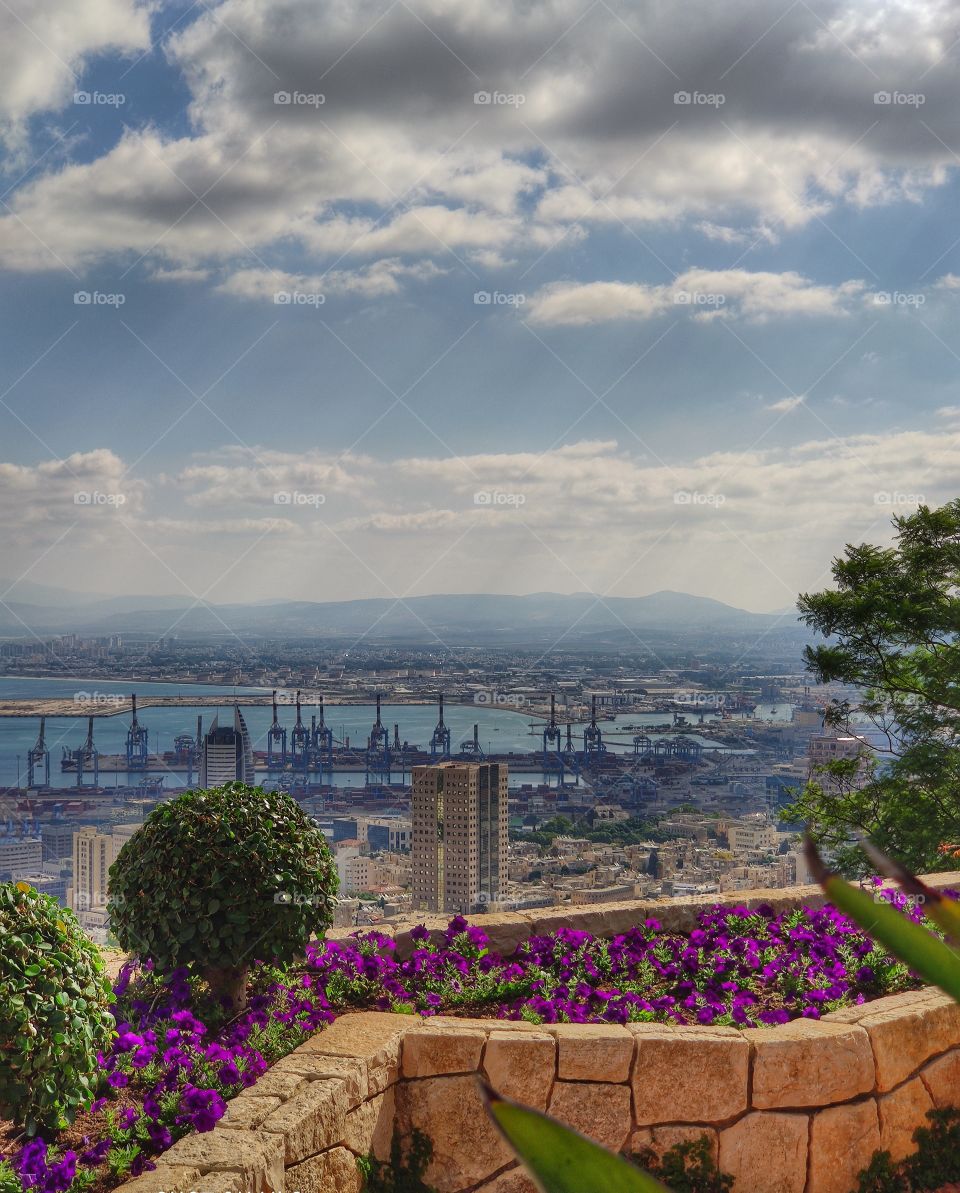 Beautiful view of Haifa