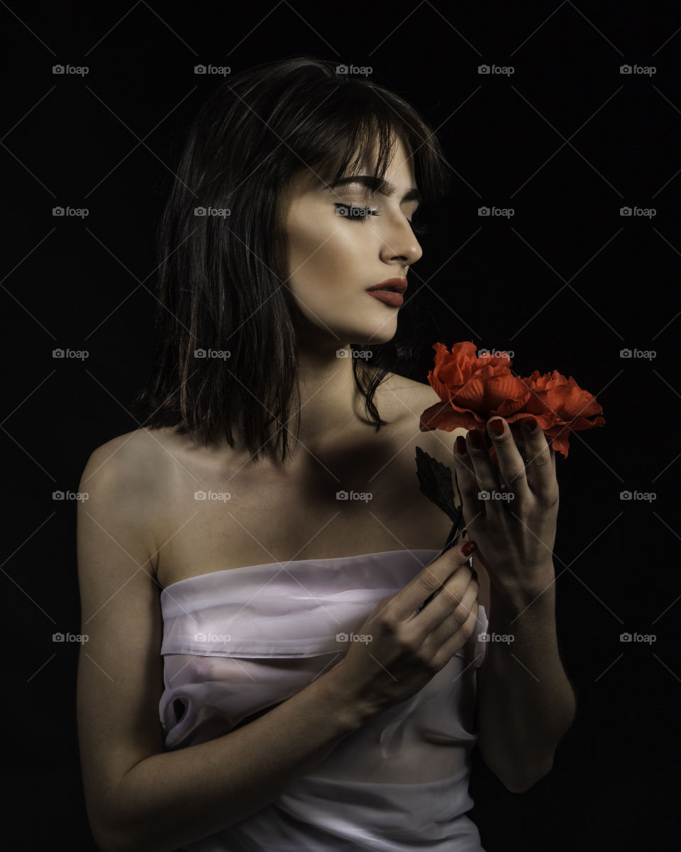 The Girl With The Rose