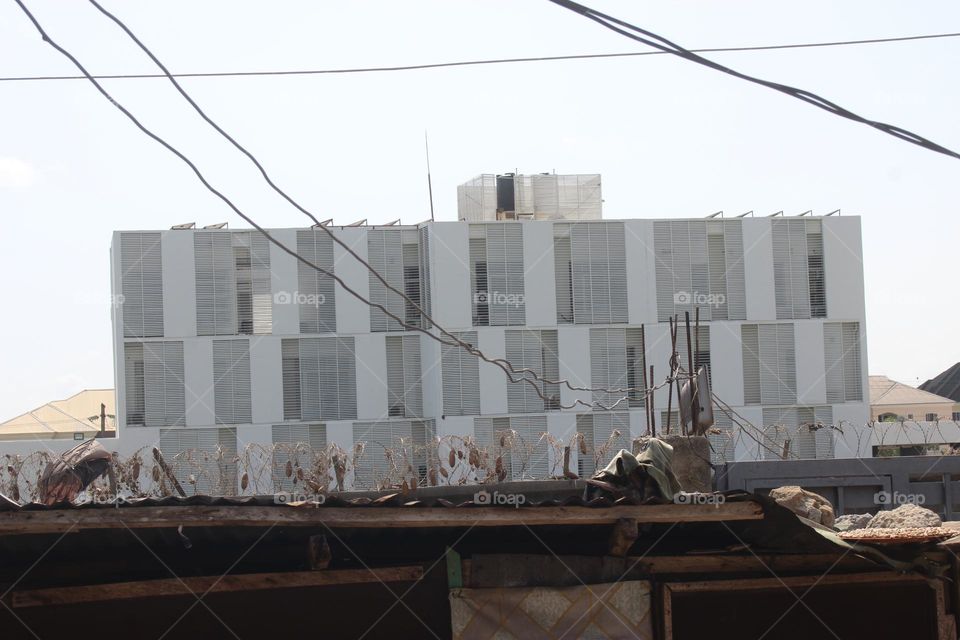 this is a landscape view from afar Lagos business school today