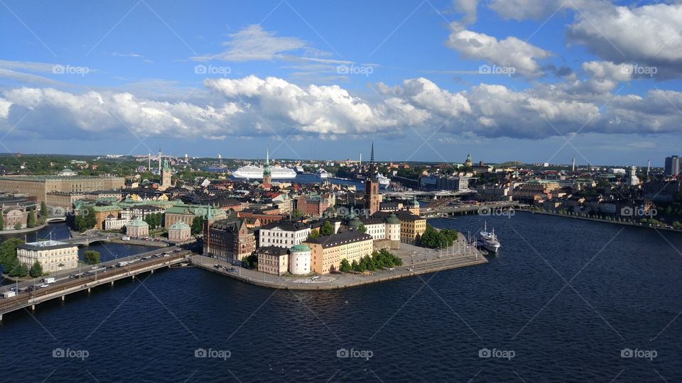 City, Water, Architecture, Travel, Harbor