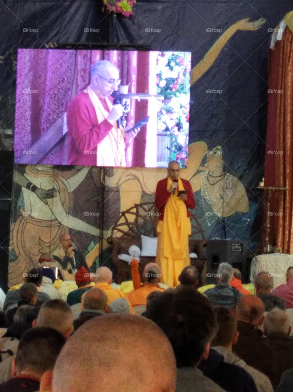 Opening ceremony of the Bhakti Sangama festival 2019