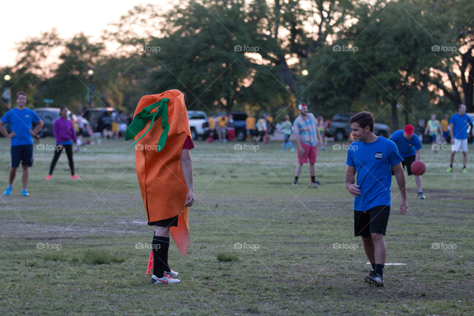 Mascot player