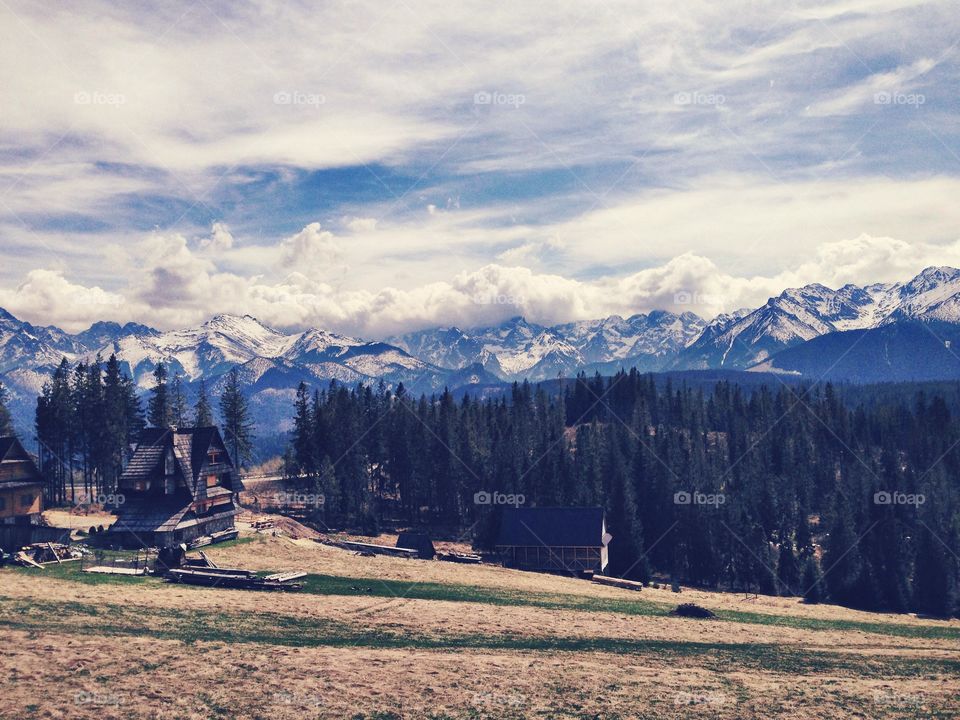 Mesmerizing nature . Poland, Zakopane, Tatry mountains 