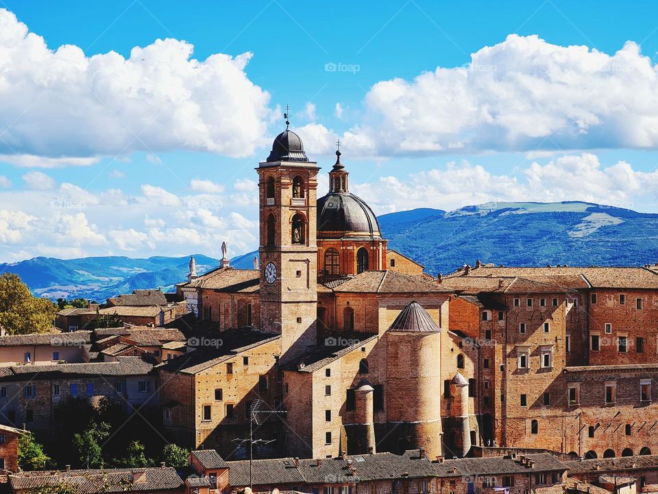 cathedral of Santa Maria Assunta in Urbino, Italy
