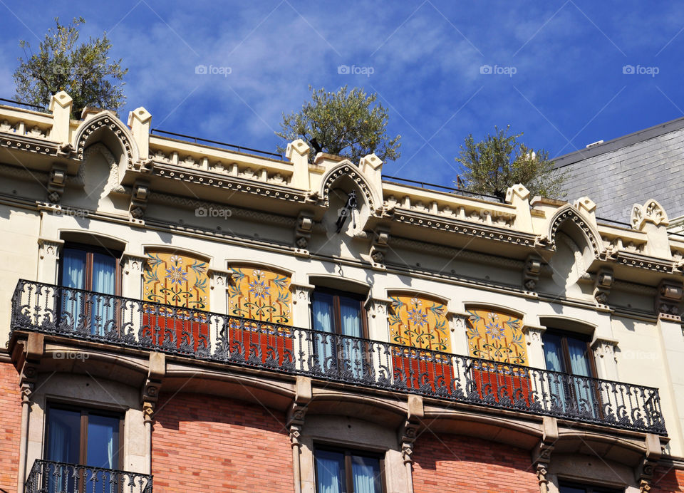 Windows in Barcelona 