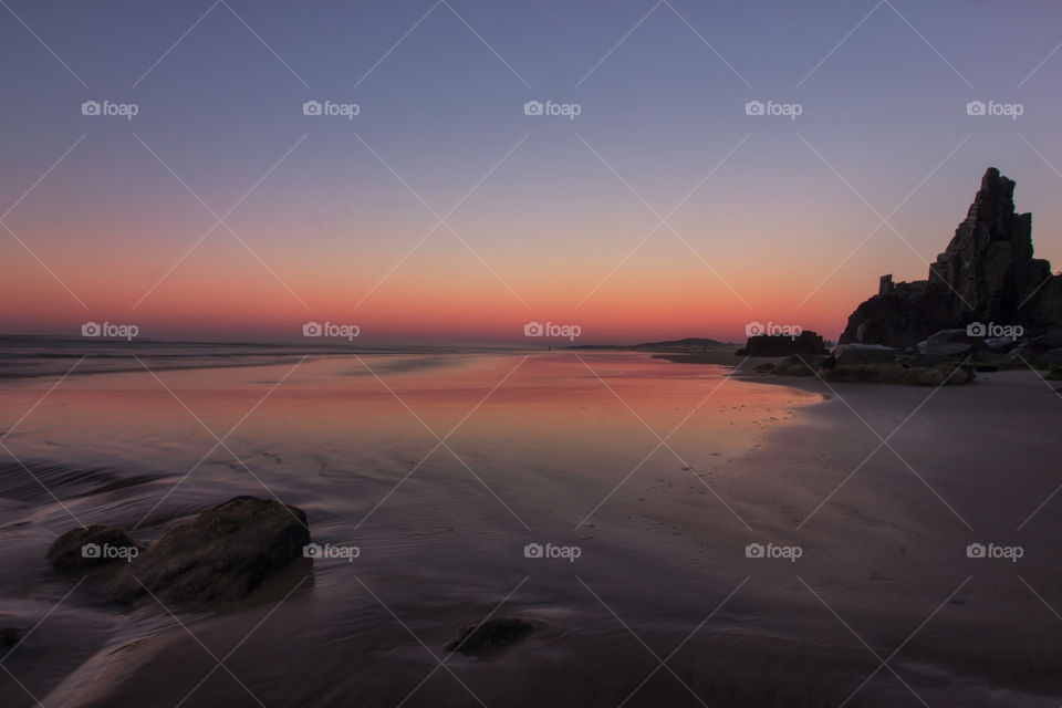 Sunrise on the beach