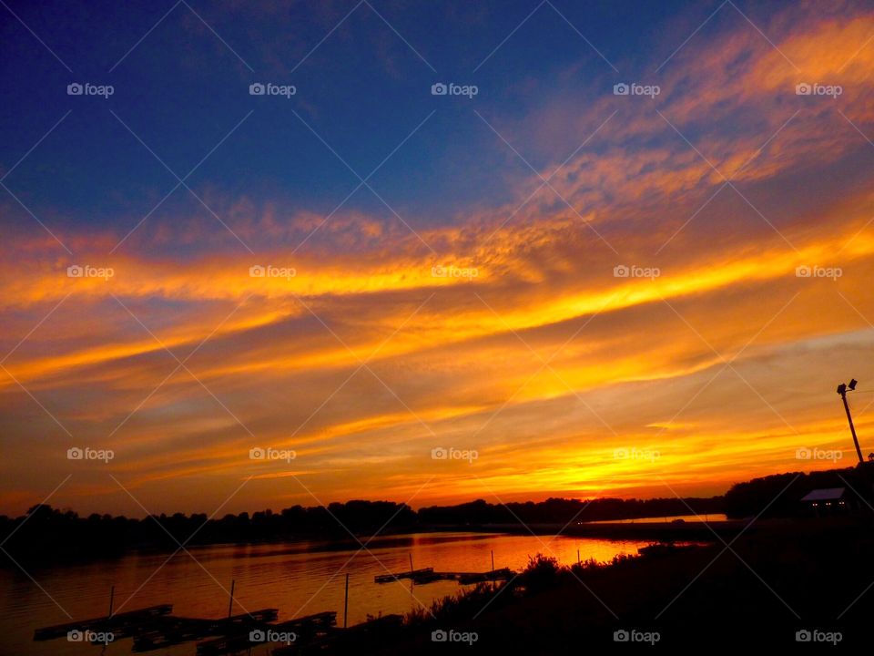 Sunset and an amazing sky