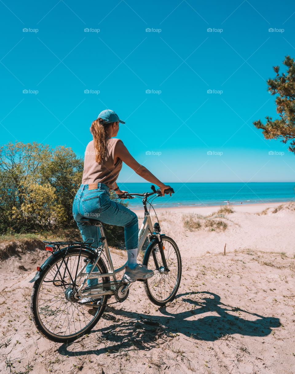 Summer has a full package - nature, bikes, beach, sea, and sunny, warm days.