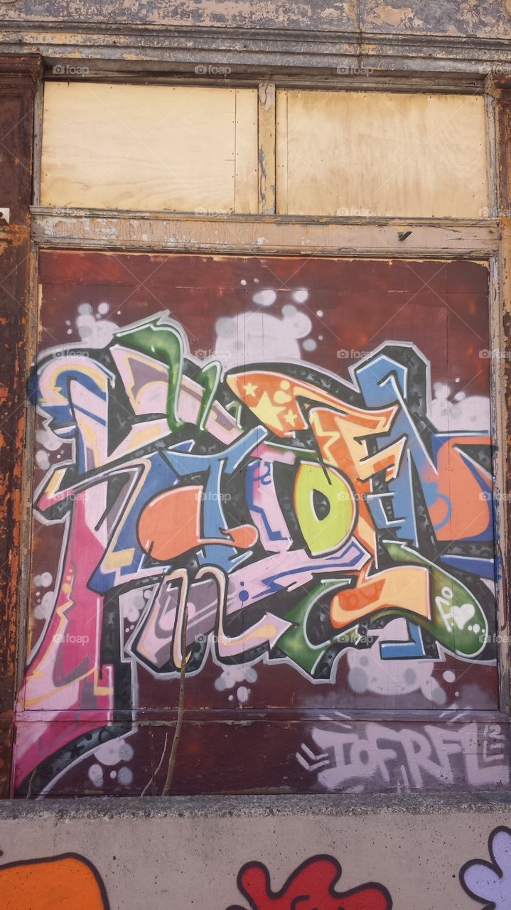 Bridgeport graffiti 