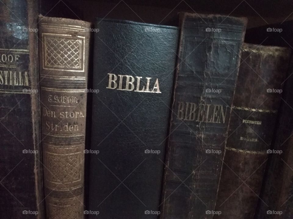 Old bibles from 16th