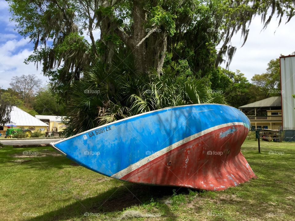 Old Discarded Boat