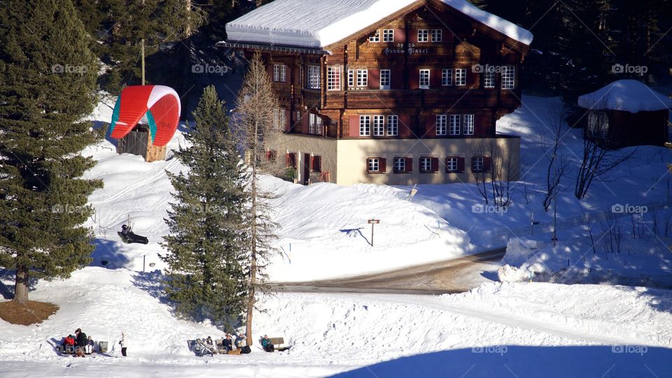 Arosa In Winter