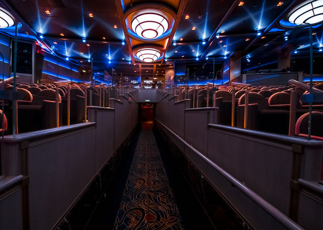 The theater hallway