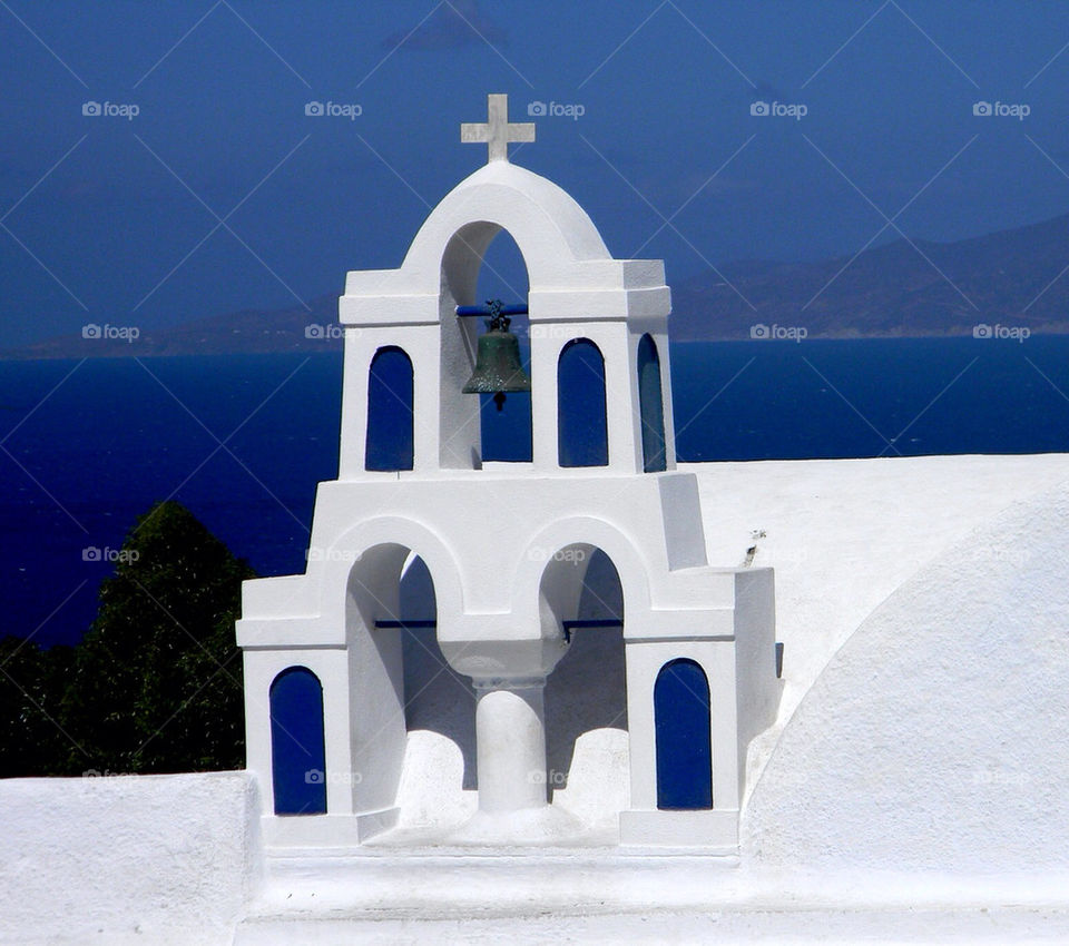 Santorini church