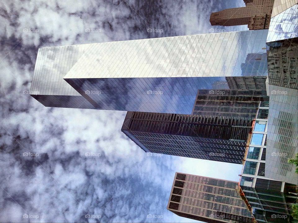 New York in the Clouds