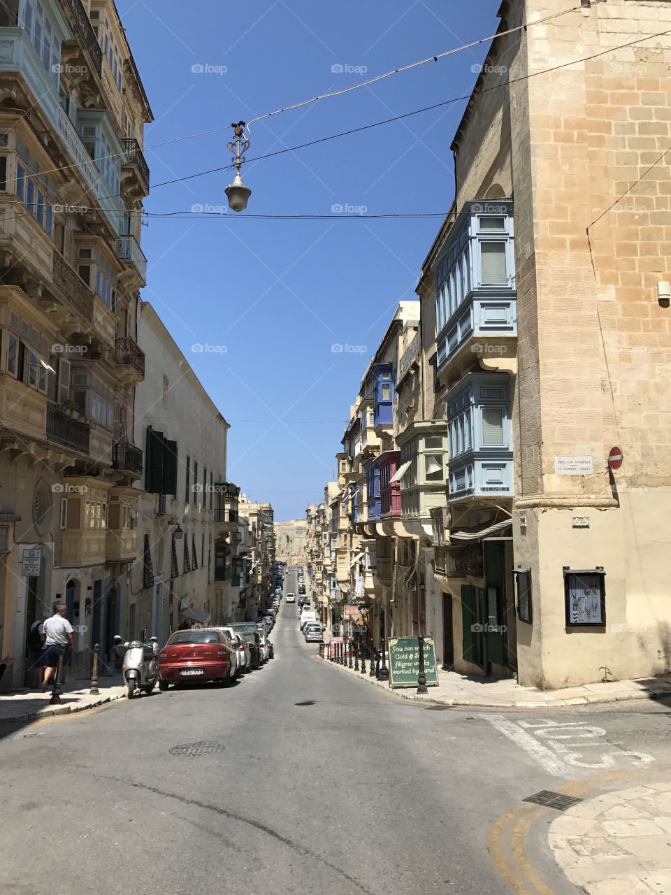 Valletta street view