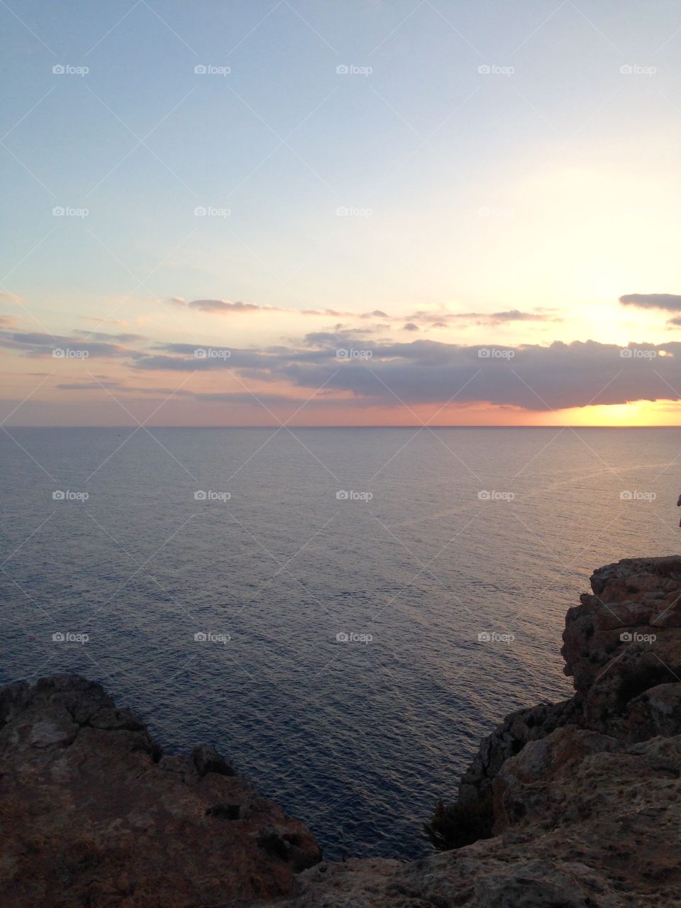 Sunset in Formentera, Spain