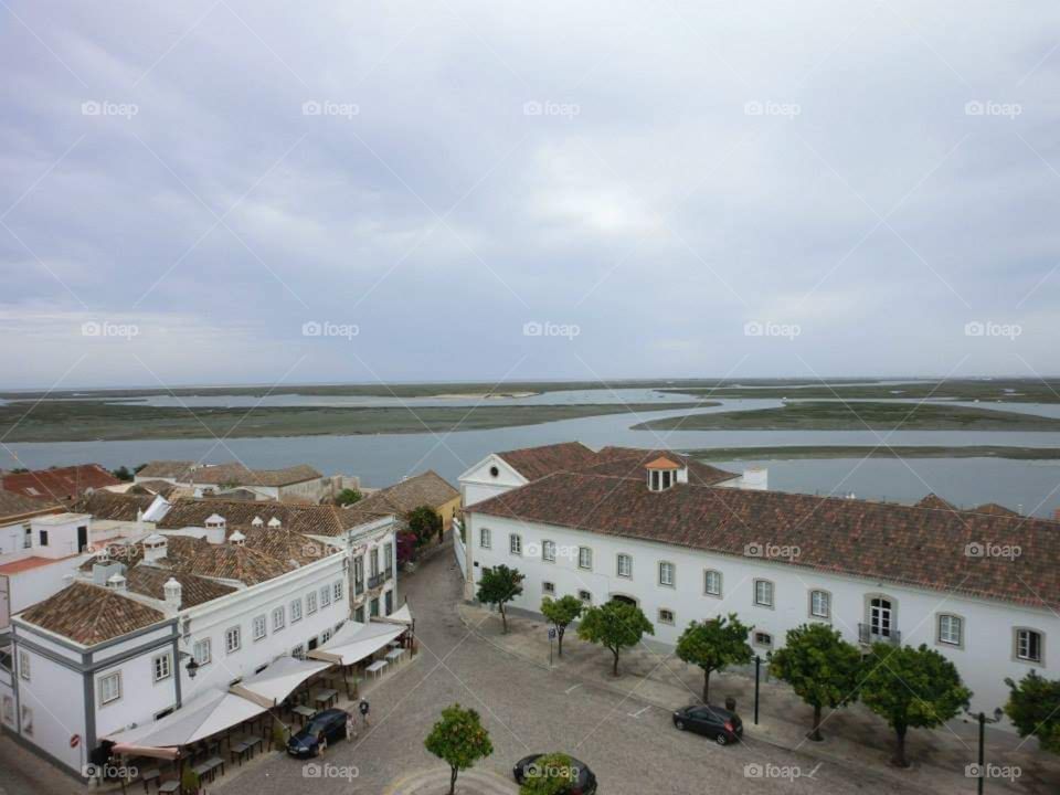 Water, building, sea, sky