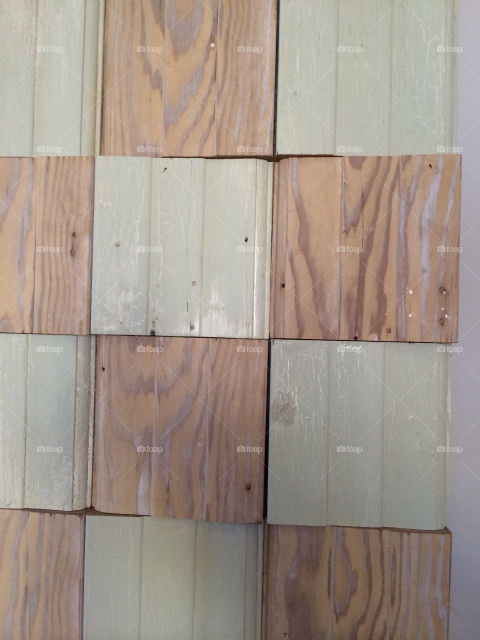 Square wood patterns