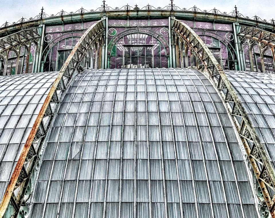 Artful dome of Royal Greenhouse, an architectural masterpiece near Brussels
