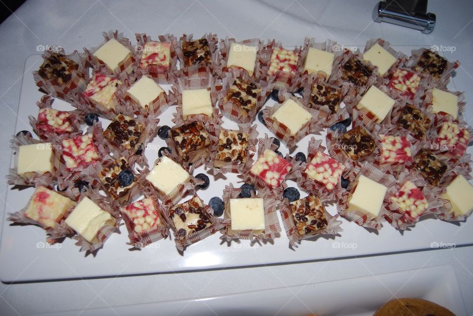 Cheesecake squares