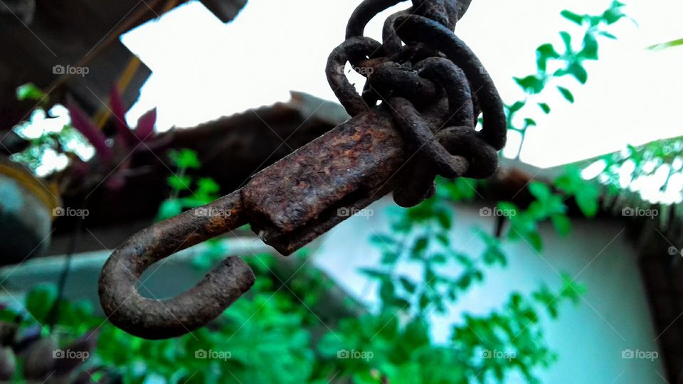 Security, Lock, Iron, Chain, Safety