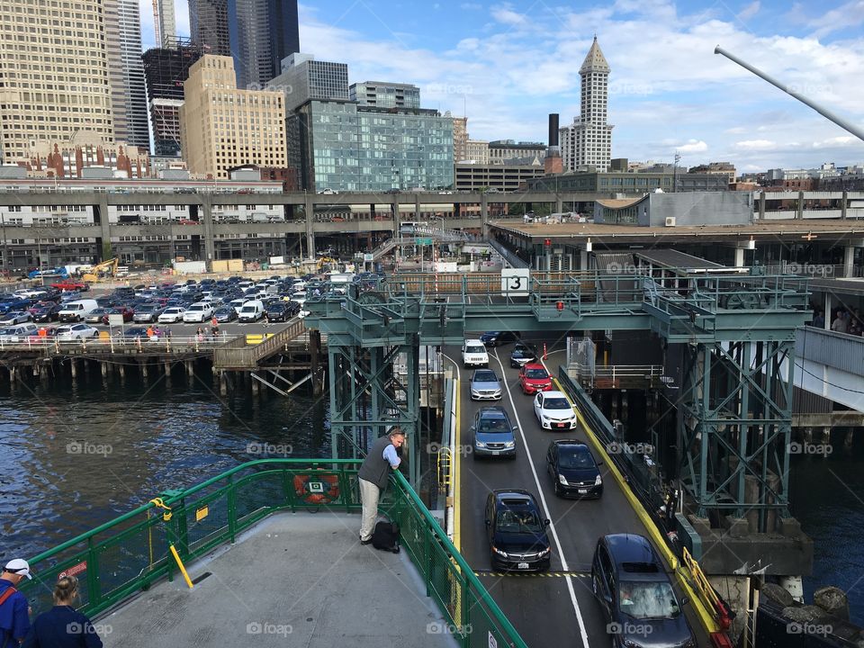 Commuting to and from Seattle via the Washington State Ferries