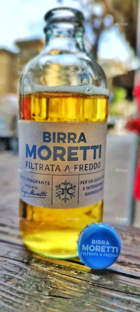 Moretti beer