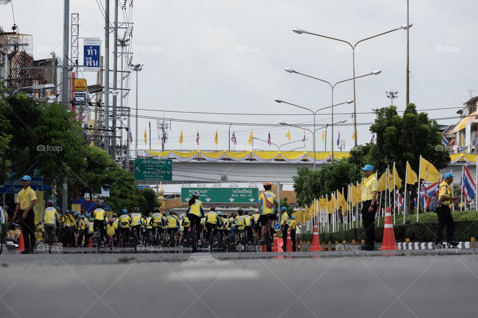 Bike festival in Thailand