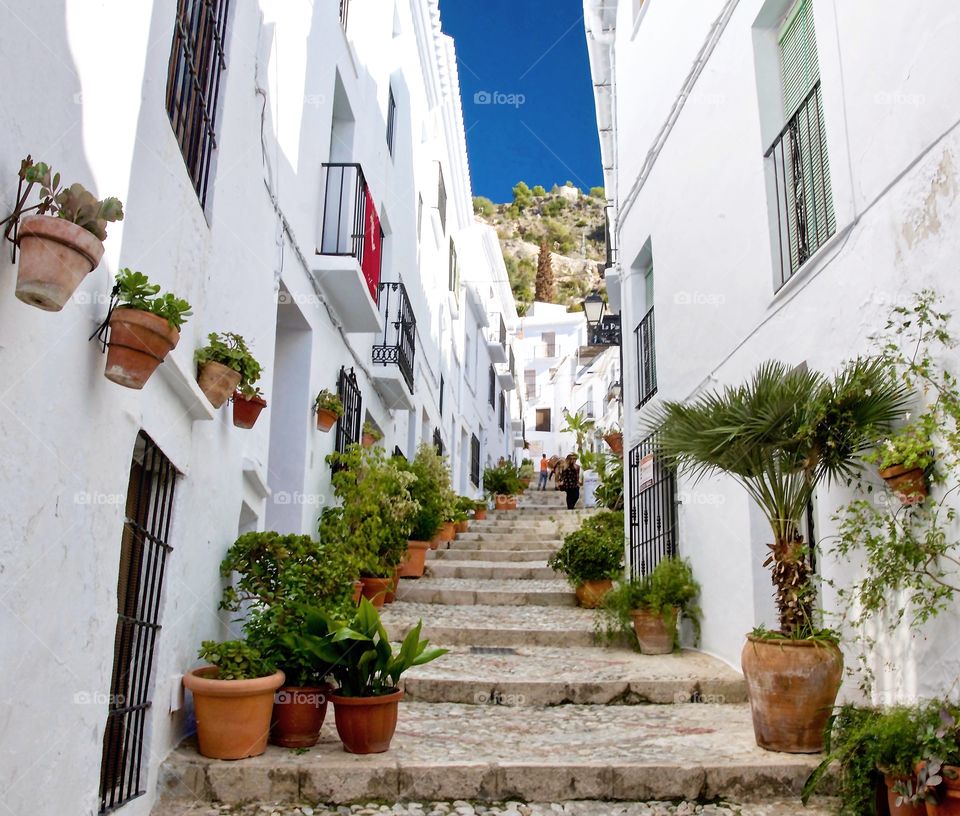 Frigiliana the ultimate pueblo blanco - white village in Spain 