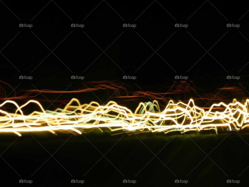 holiday lights in motion