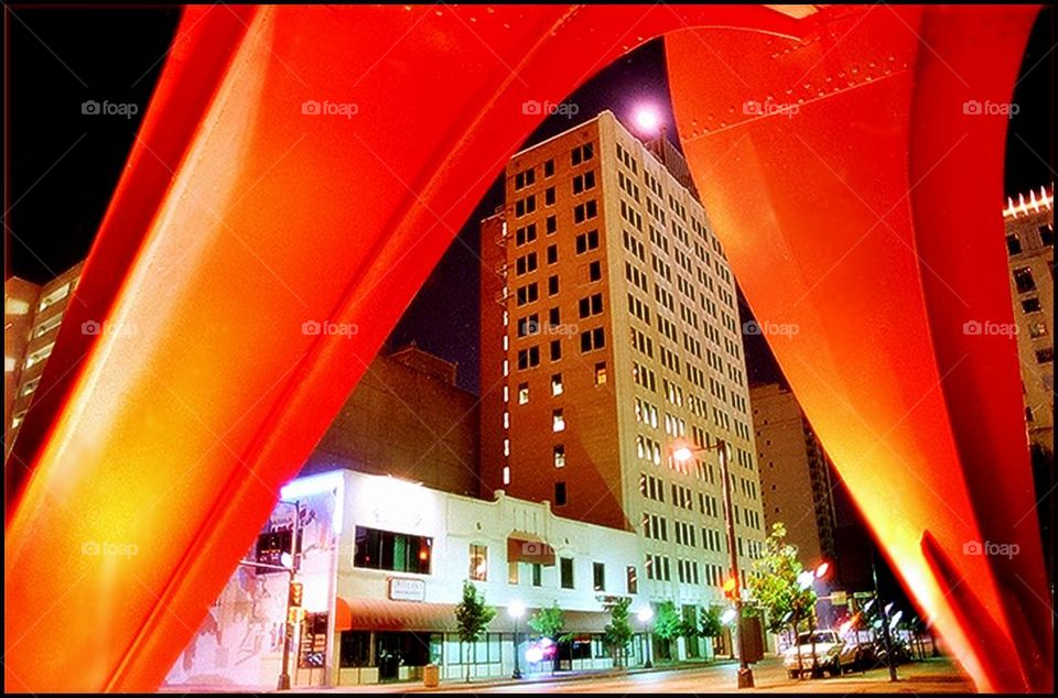 Fort Worth, Texas, downtown, 