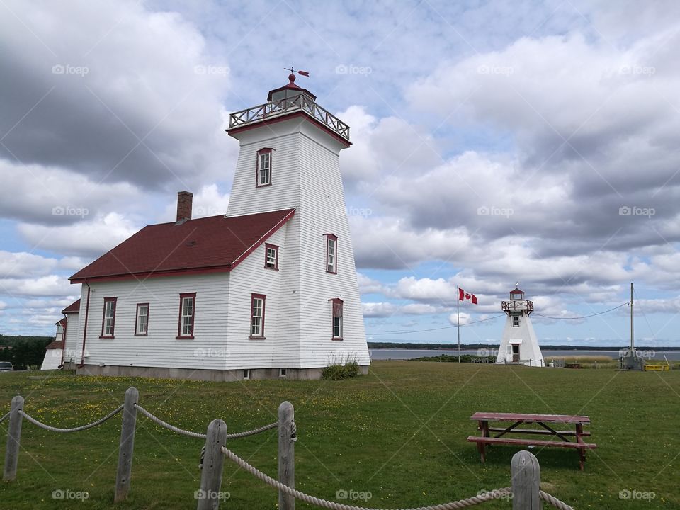 Cape Breton Lighthouse, Nova Scotia, Canada