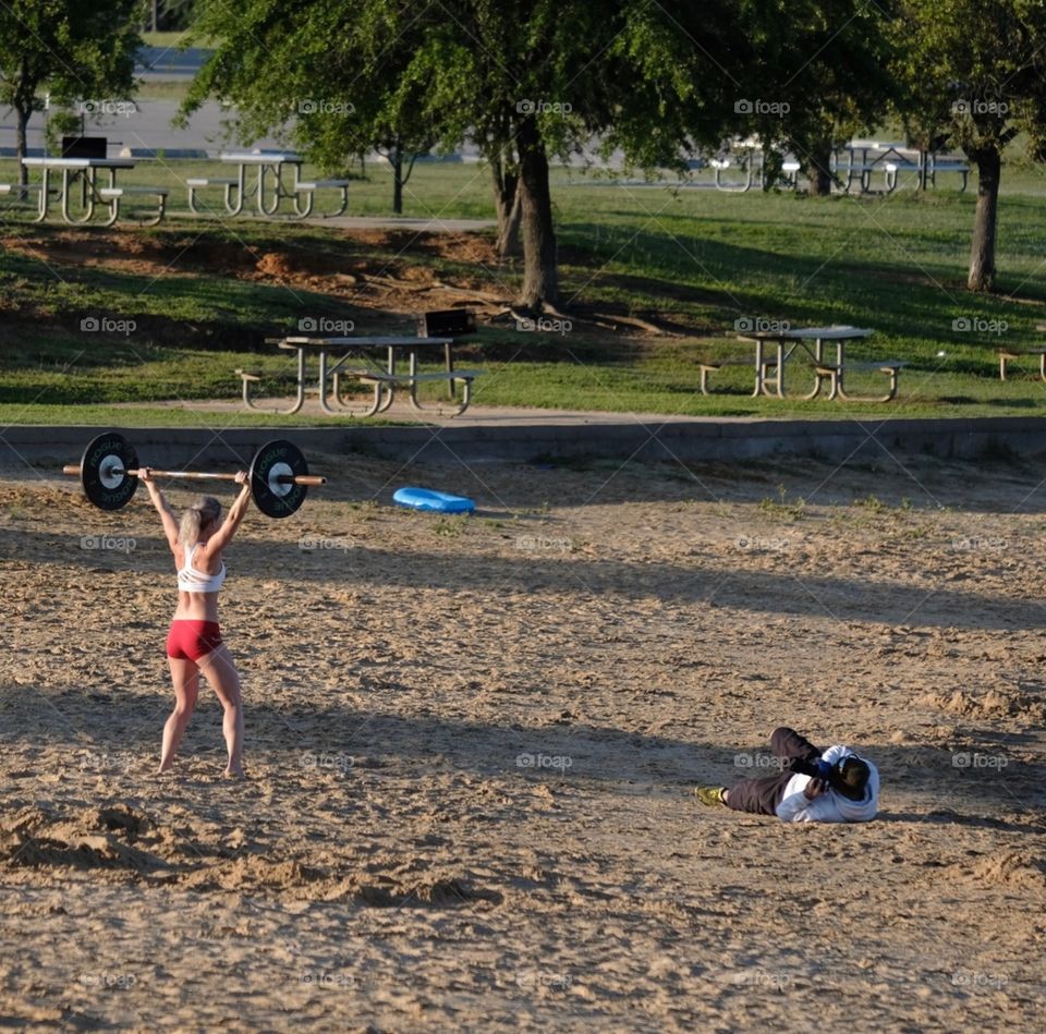 Beach baby not!  Sunrise foto time