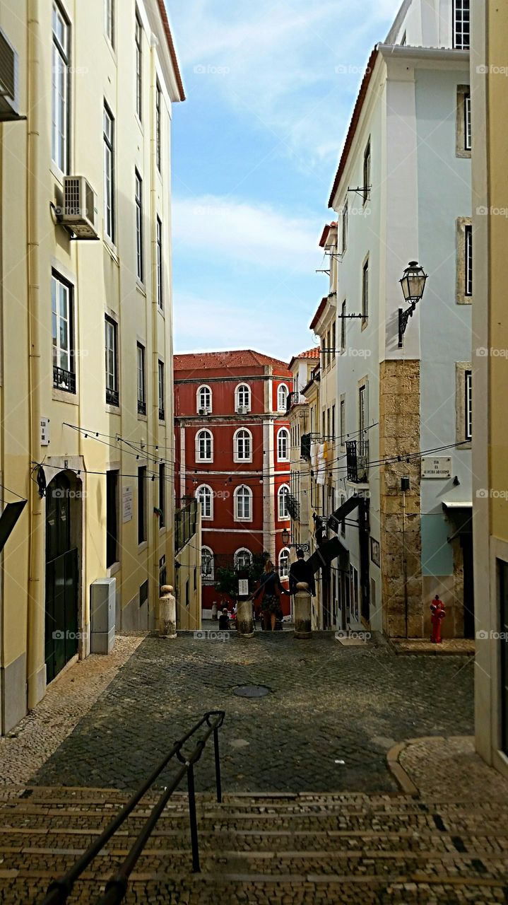 Lisbon alley