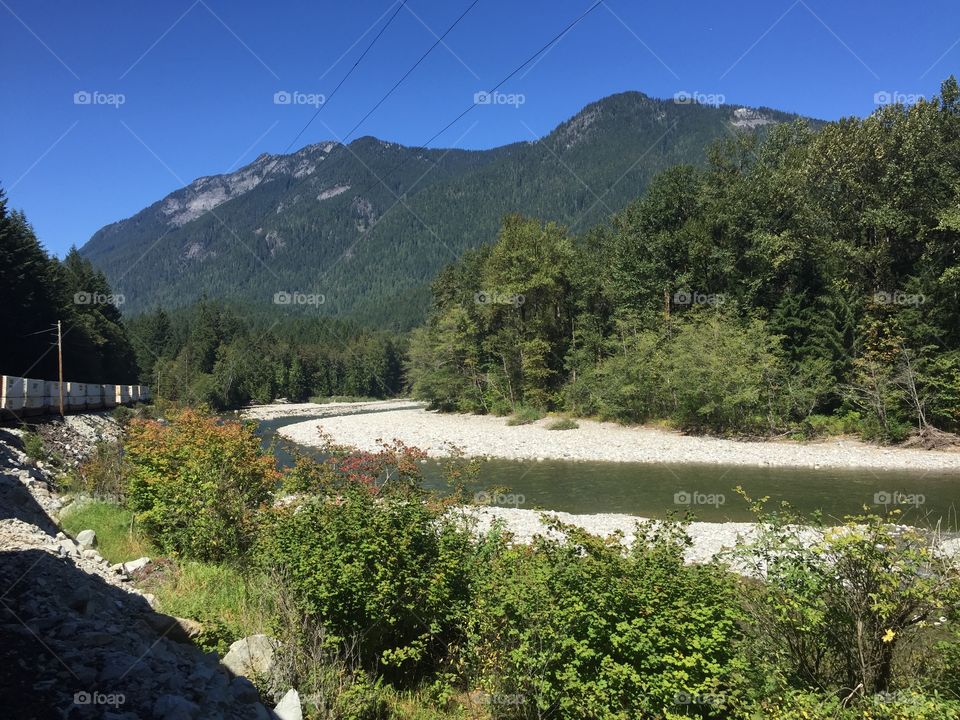 Mountain, Landscape, Water, Nature, Tree