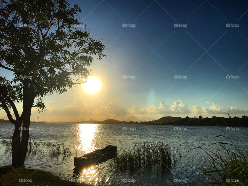 Sunset vibes during the summer 