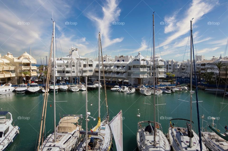 Banalmadena marina, Malaga, Spain