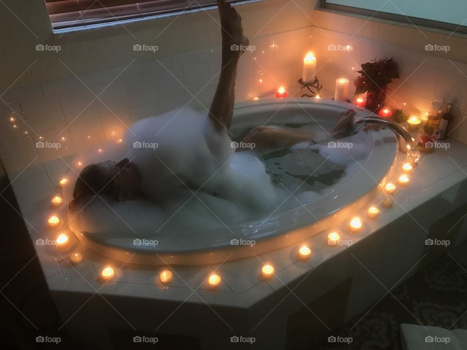 Relaxing bath 