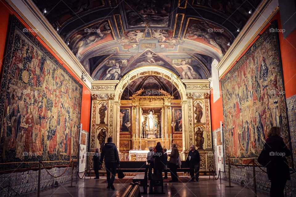 Capilla del Monumento del Real Colegio del Patriarca (Valencia - Spain)