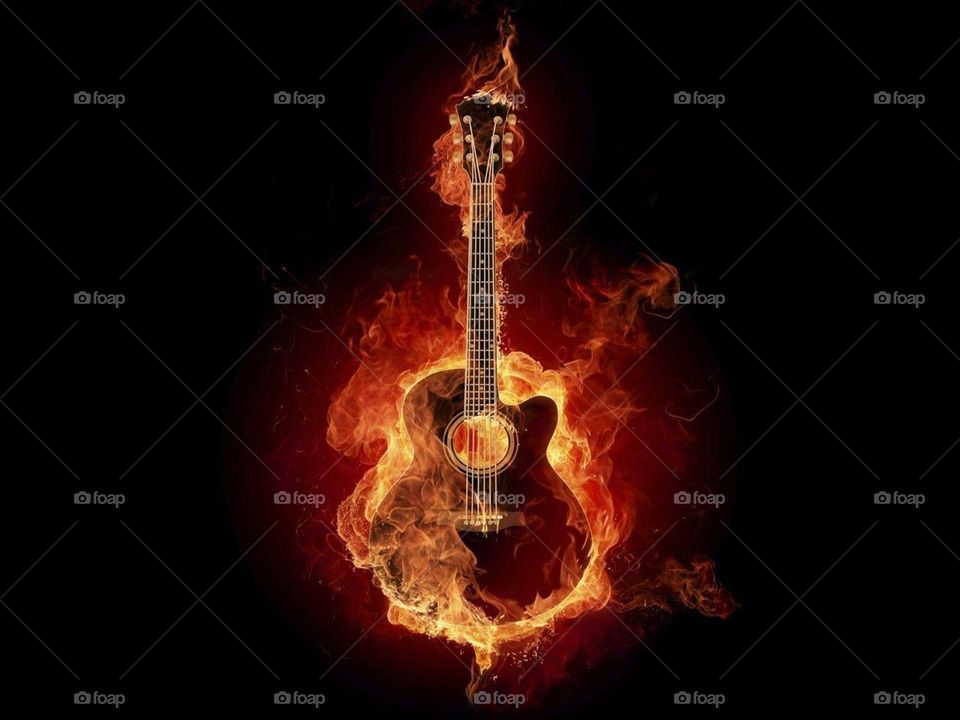 In that music player on fire