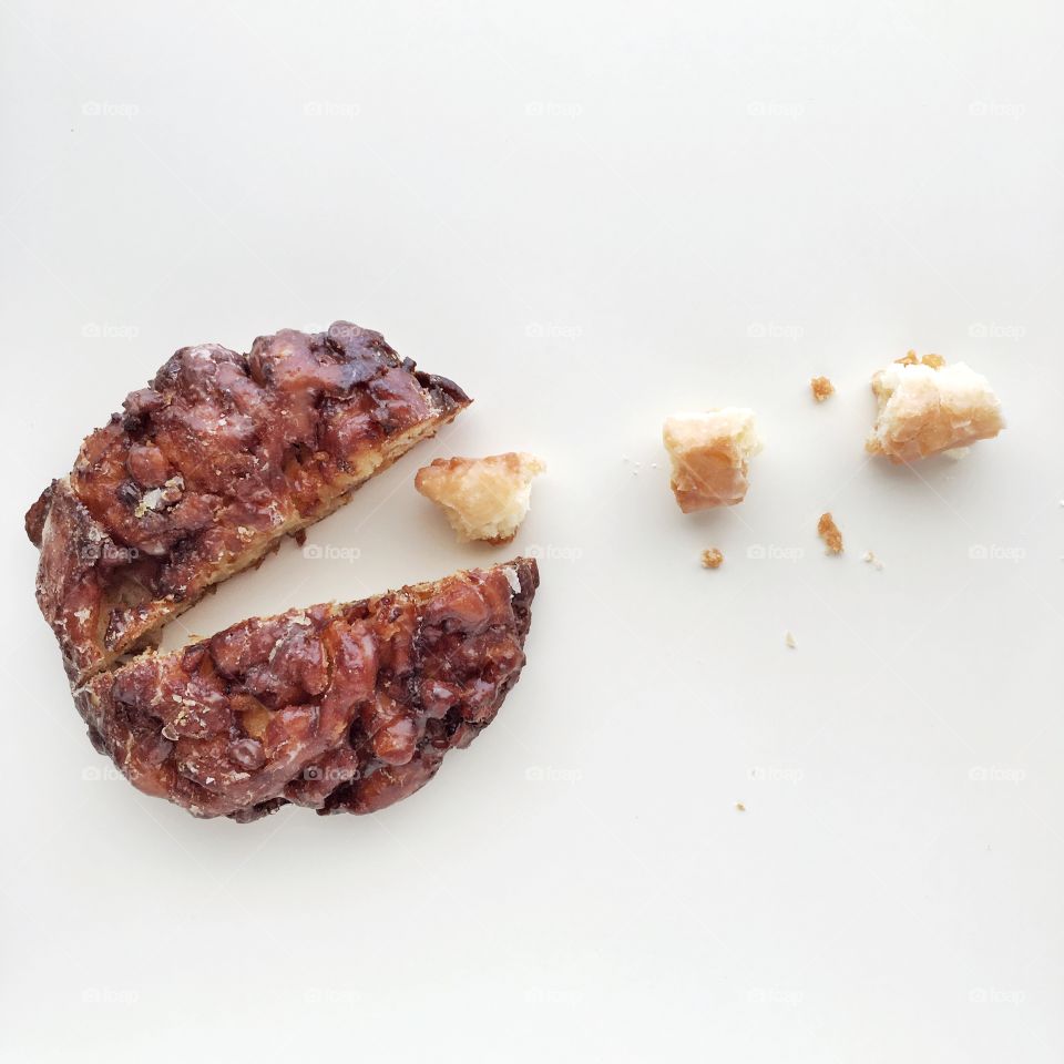 Donut eating some donuts